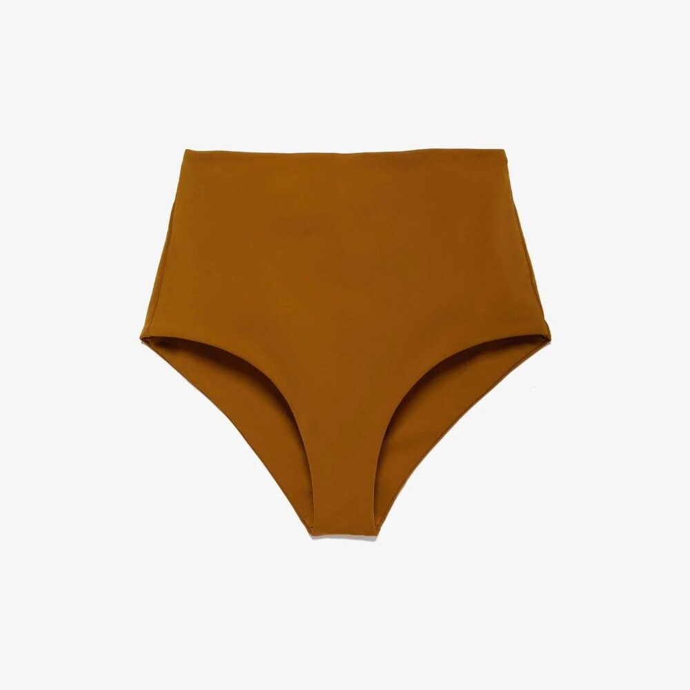 Mara Hoffman Lydia Bikini Bottom in Olive